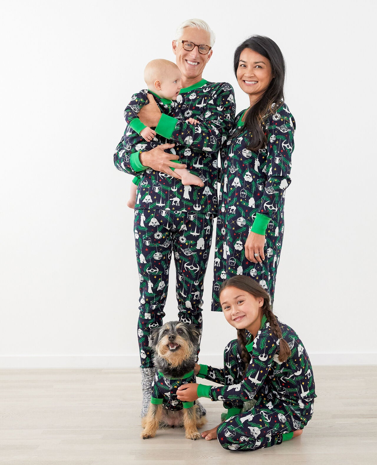 Kids STAR WARS™ Holiday Long John Pajama Set - Image 5