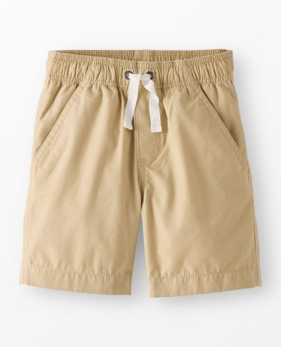 Canvas Pull-On Shorts