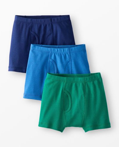 3-Pack Organic Cotton Boxer Briefs