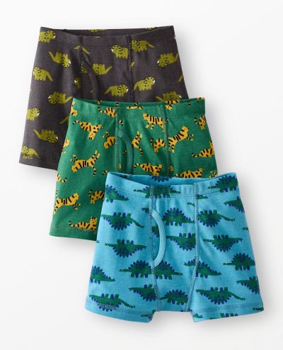 3-Pack Organic Cotton Boxer Briefs