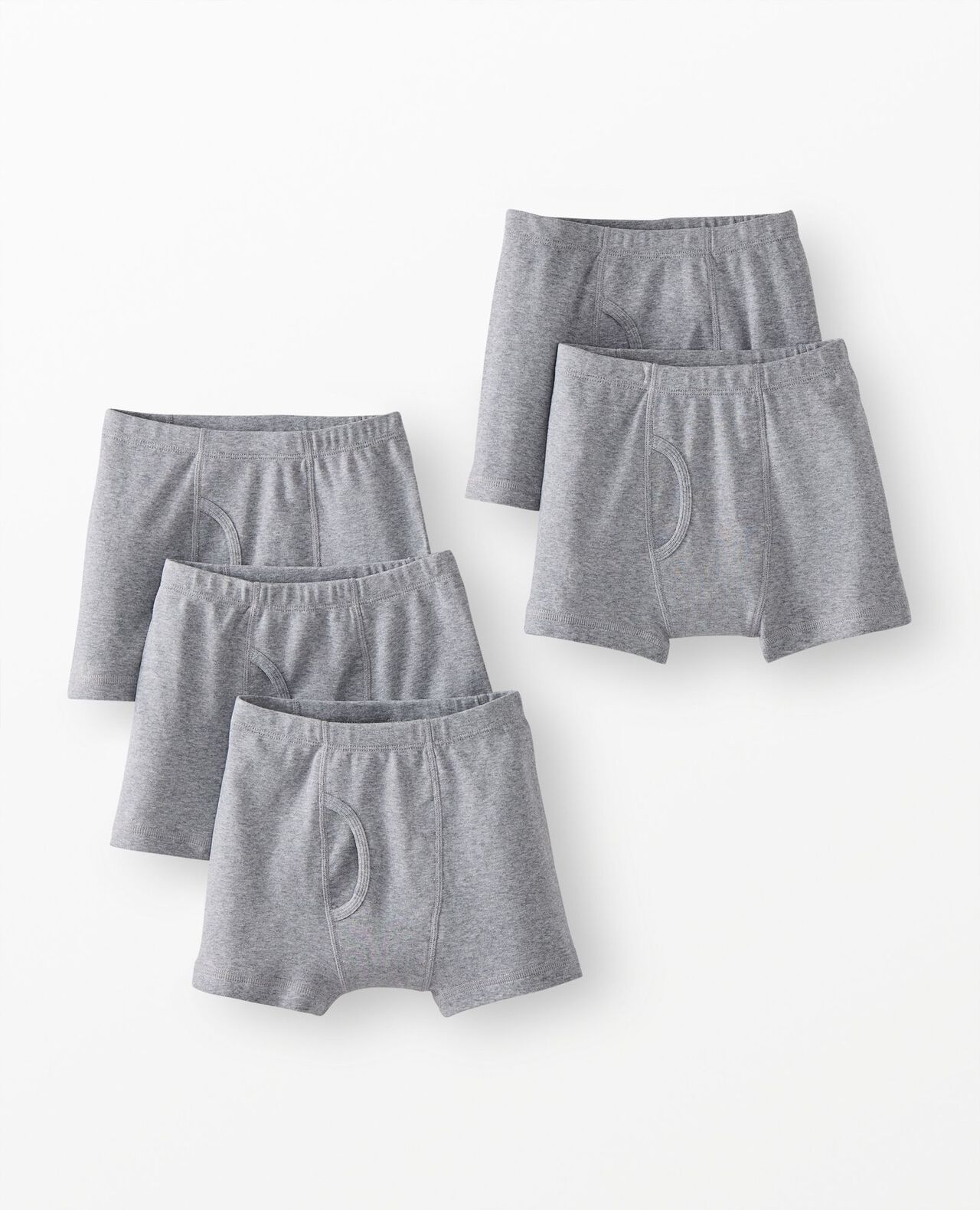 5-Pack Organic Cotton Boxer Briefs