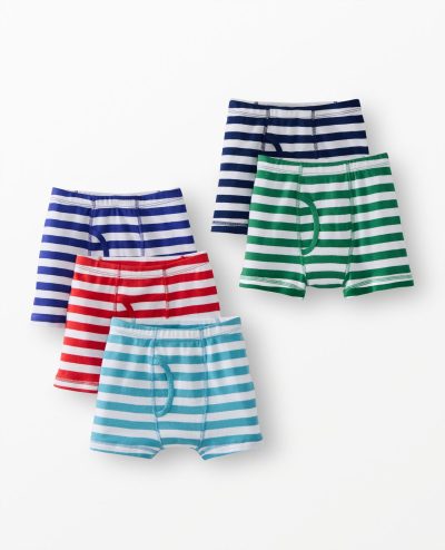 5-Pack Organic Cotton Boxer Briefs