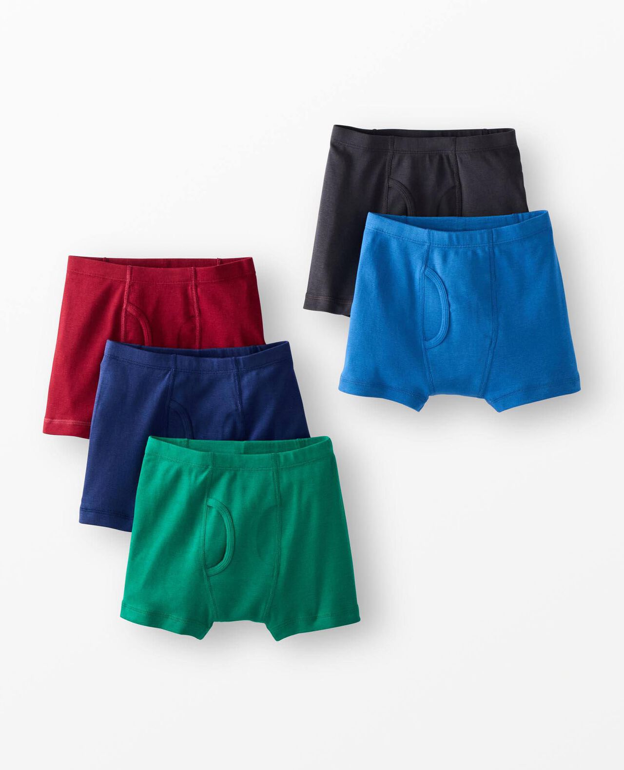 5-Pack Organic Cotton Boxer Briefs