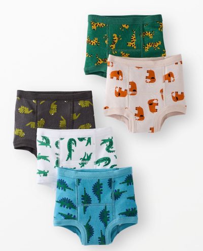 5-Pack Organic Cotton Training Underwear