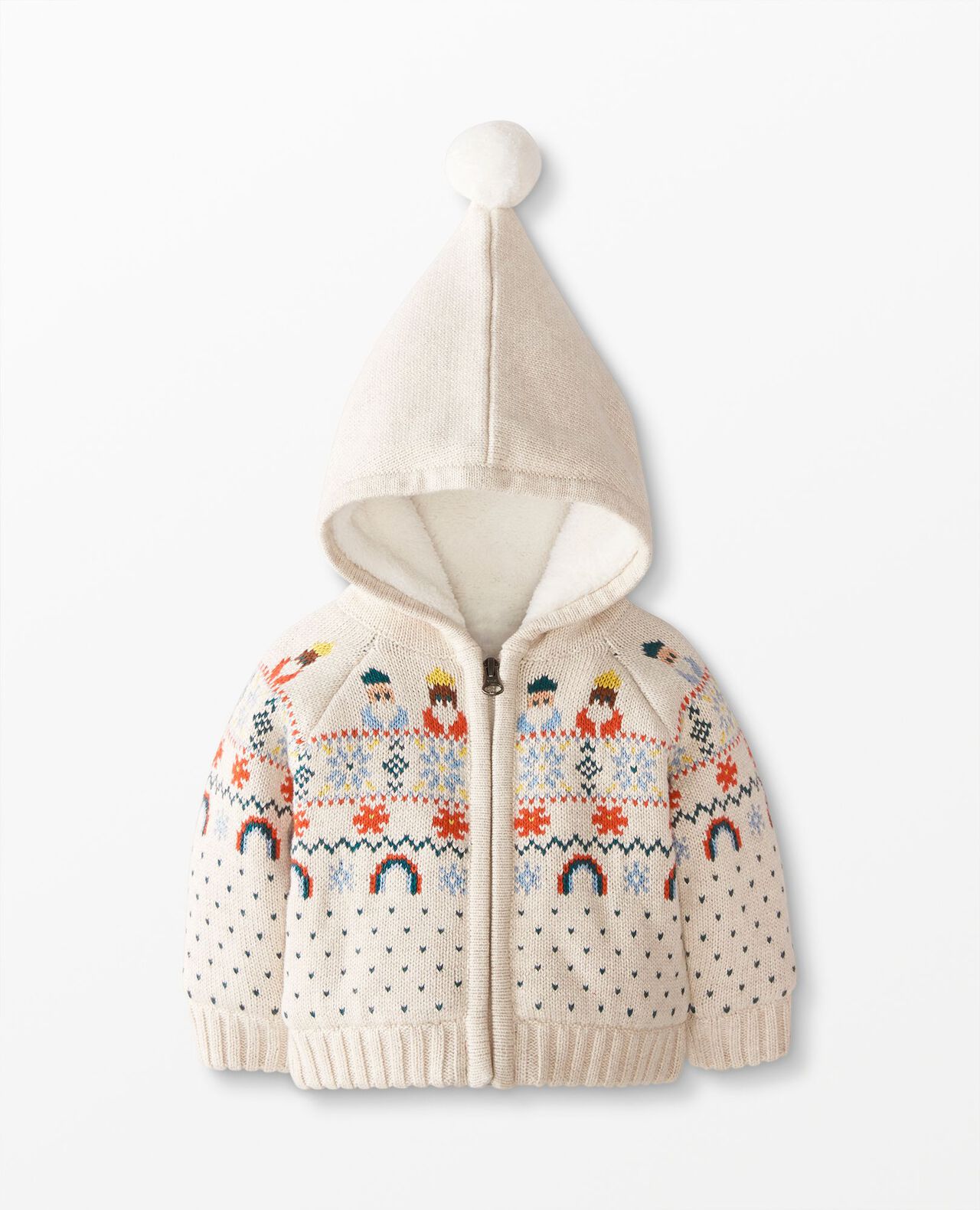 Baby Holiday Sweater Jacket - Image 6