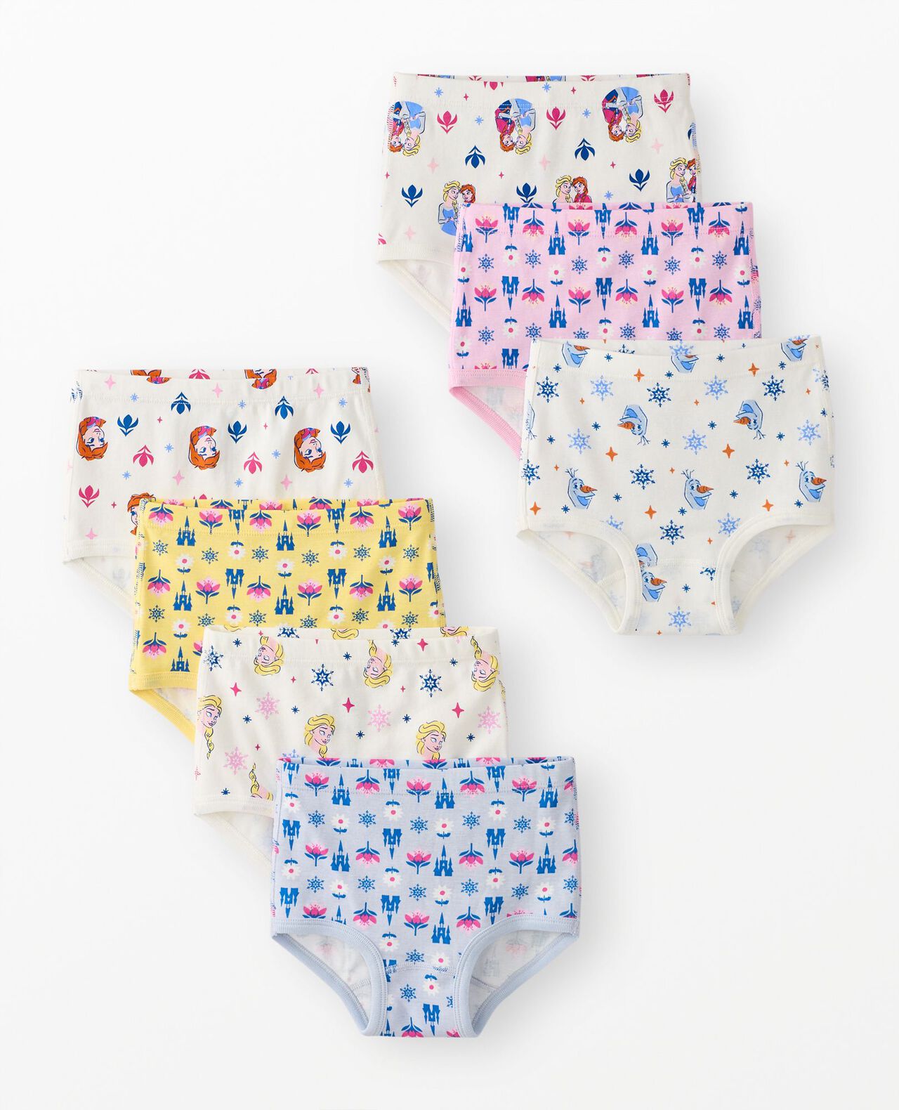 7-Pack Disney Frozen 2 Organic Cotton Classic Underwear