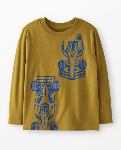 Long Sleeve Relaxed Fit Graphic T-Shirt