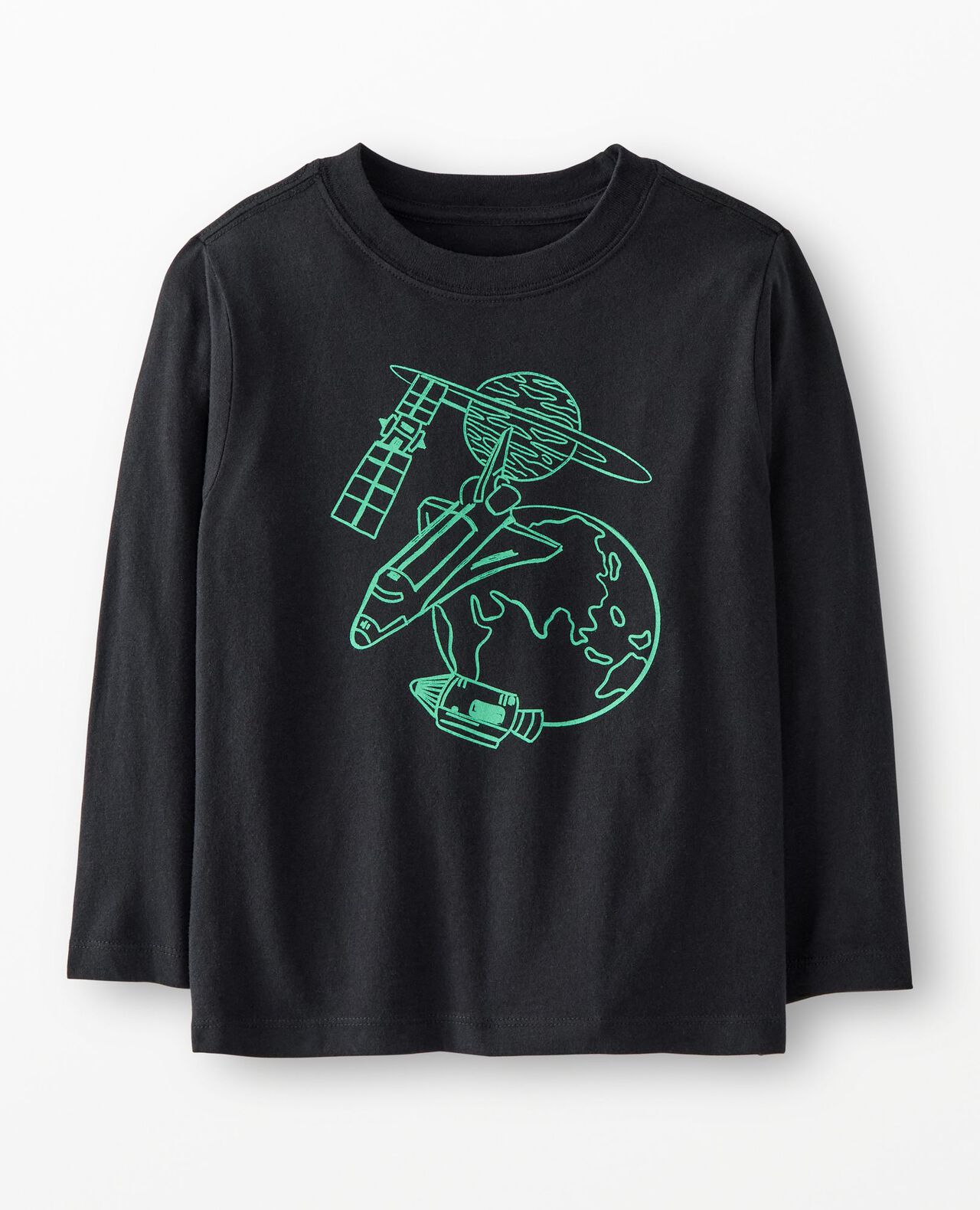 Long Sleeve Relaxed Fit Graphic T-Shirt