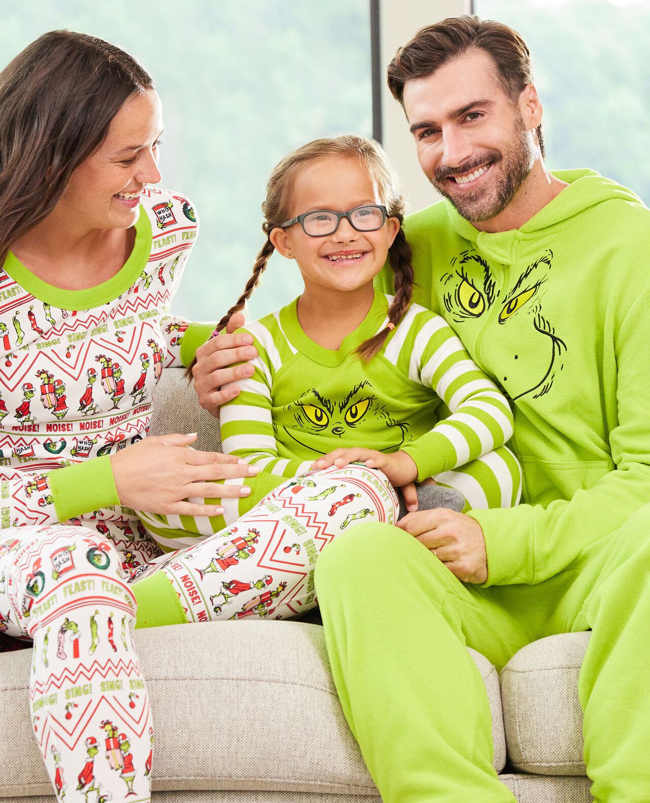 Adult Dr. Seuss Grinch Costume Fleece Jumpsuit - Image 3