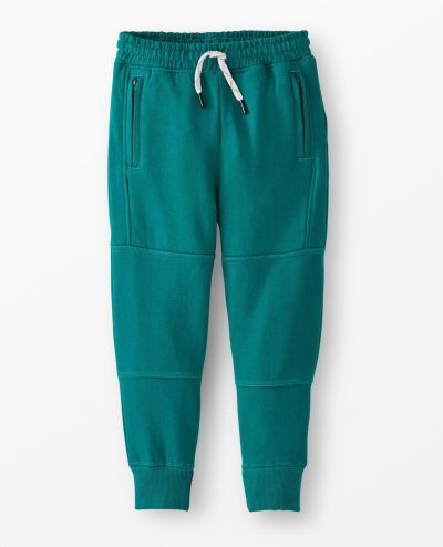 Slim Fit French Terry Double Knee Sweatpants
