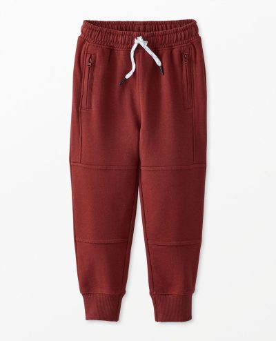 Slim Fit French Terry Double Knee Sweatpants