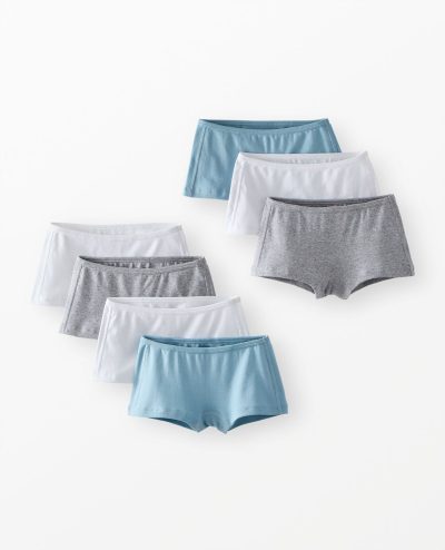 7-Pack Organic Cotton Girl Short Underwear