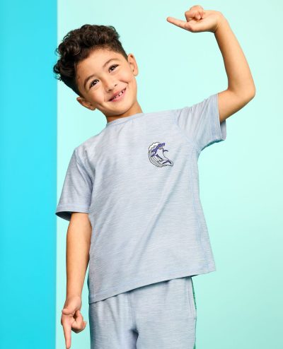 Relaxed Fit Active UV Graphic T-Shirt