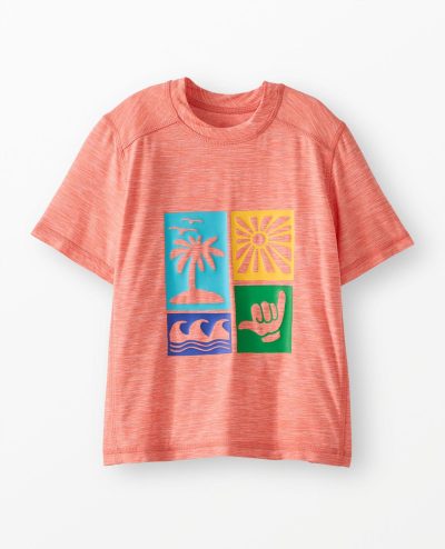 Relaxed Fit Active UV Graphic T-Shirt