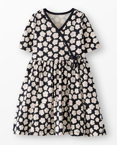 Wrap Skater Dress with Pockets
