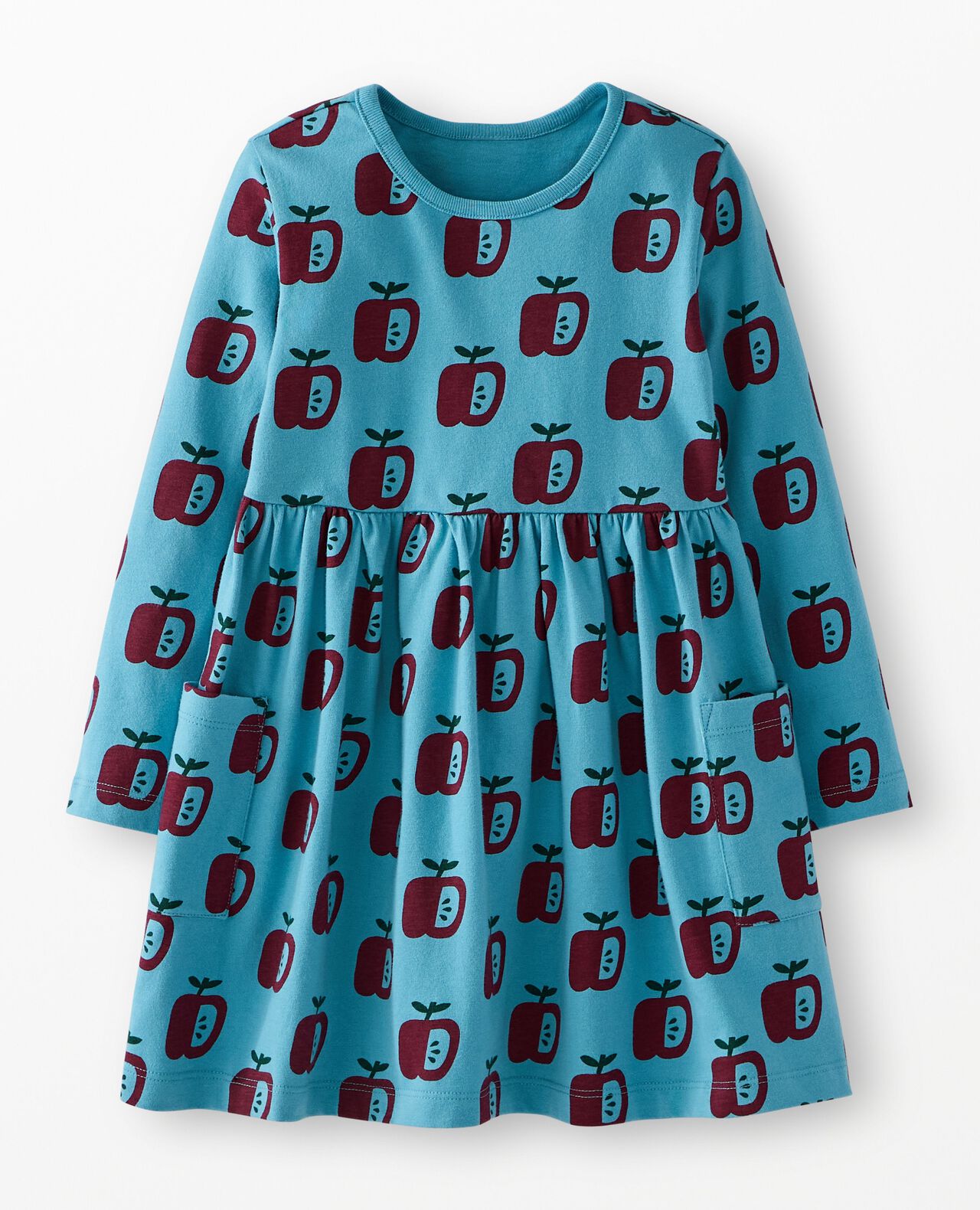 Long Sleeve Playground Dress with Pockets - Image 2