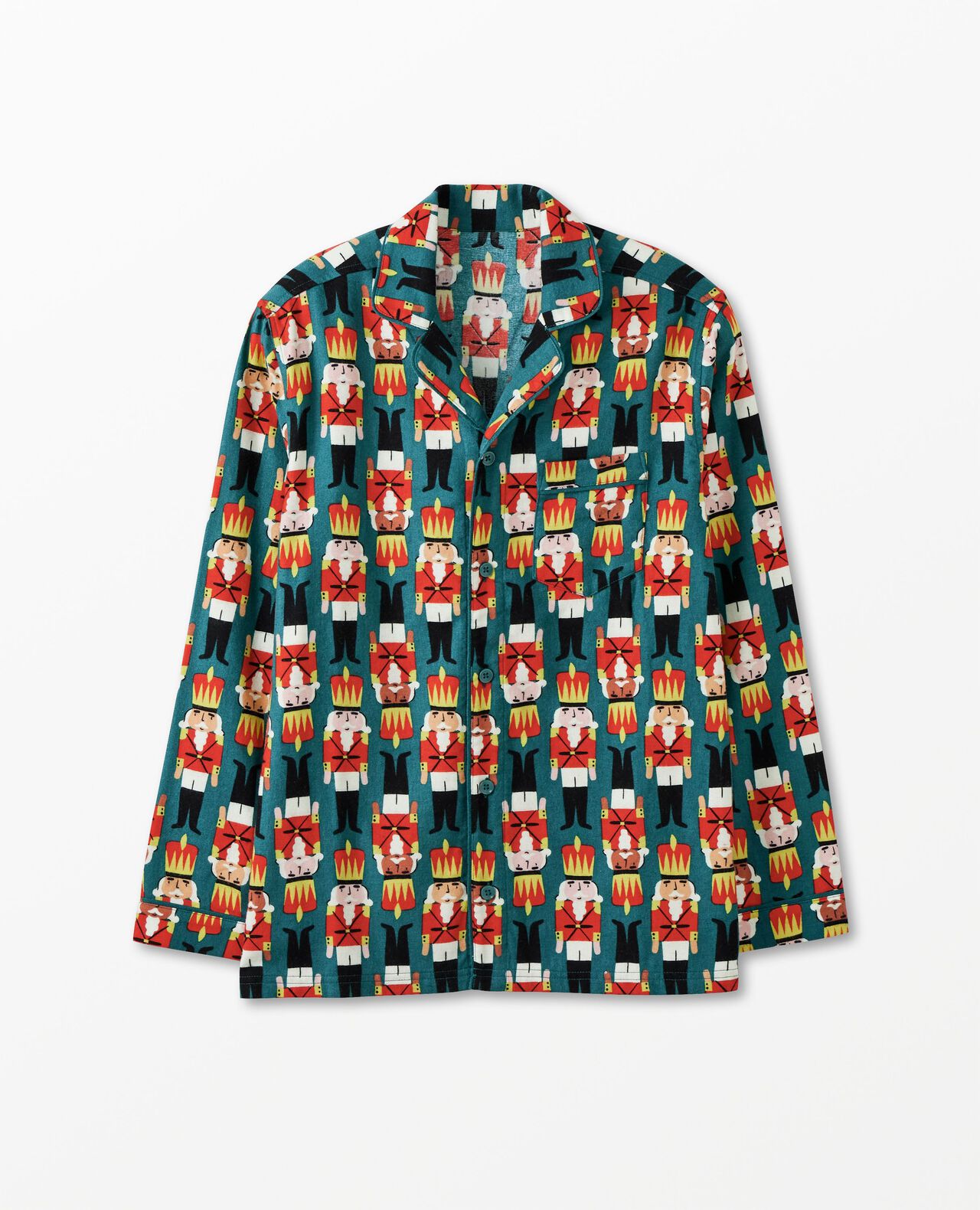 Adult Holiday Flannel Pajama Top - Image 33