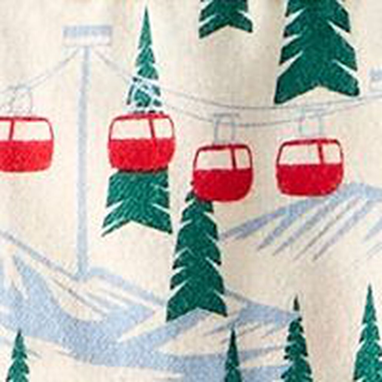 Adult Holiday Flannel Pajama Top - Image 45