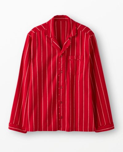 Adult Holiday Flannel Pajama Top