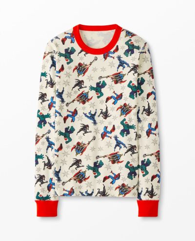 Adult Marvel Avengers Holiday HannaJams™ Pajama Top