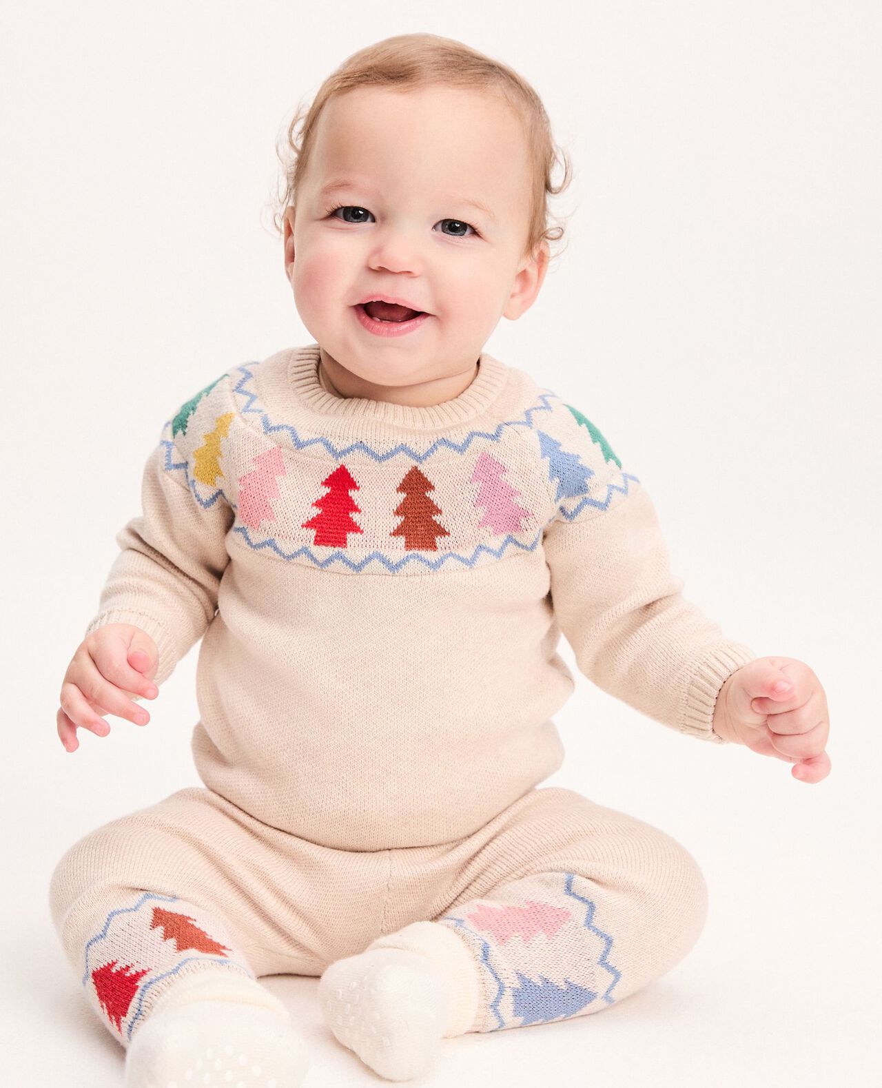 Baby Holiday Sweater & Leggings Set - Image 9