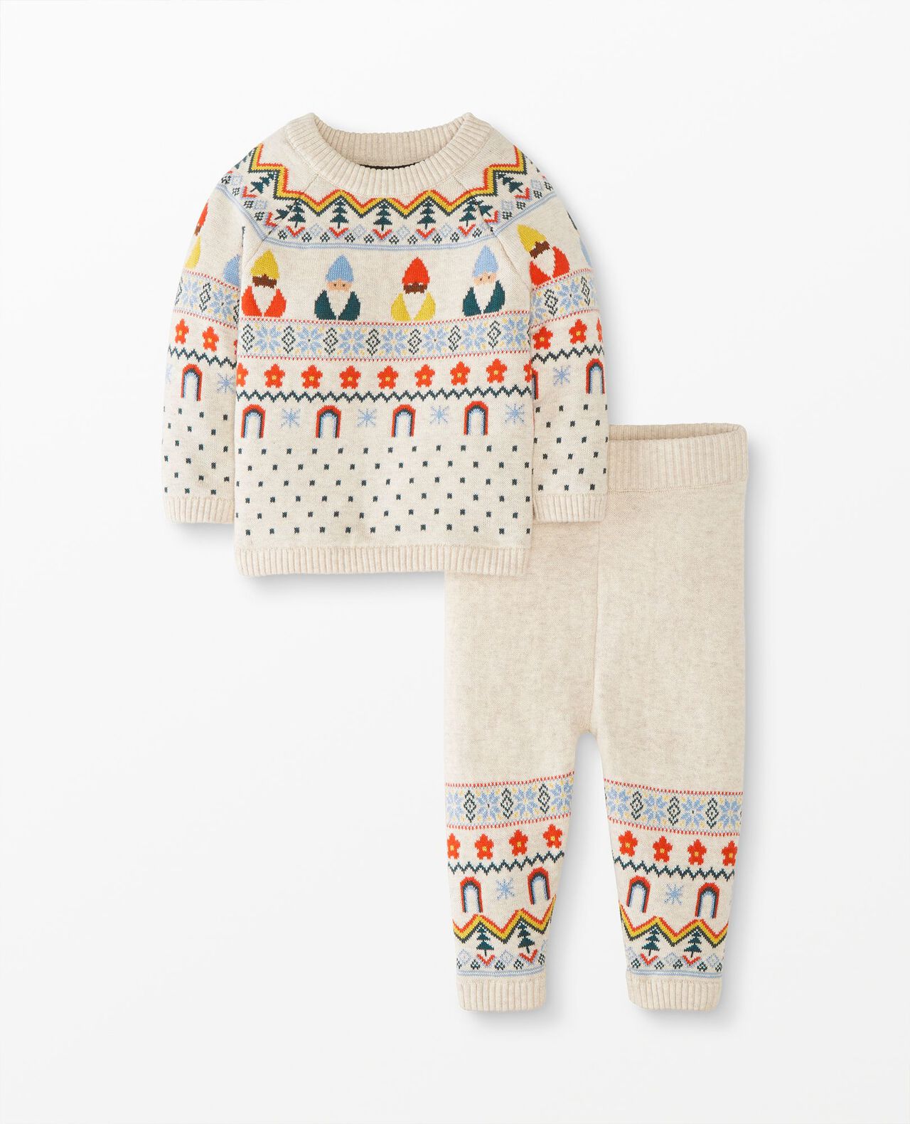 Baby Holiday Sweater & Leggings Set - Image 6