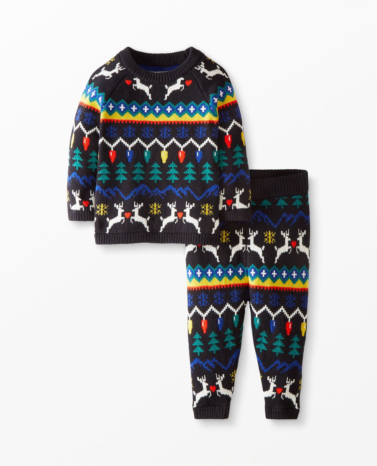 Baby Holiday Sweater & Leggings Set - Image 2