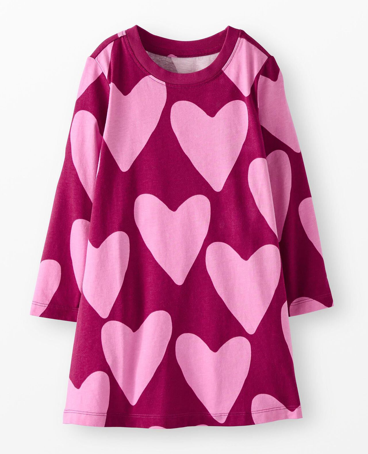 Long Sleeve T-Shirt Dress with Pockets - Image 2