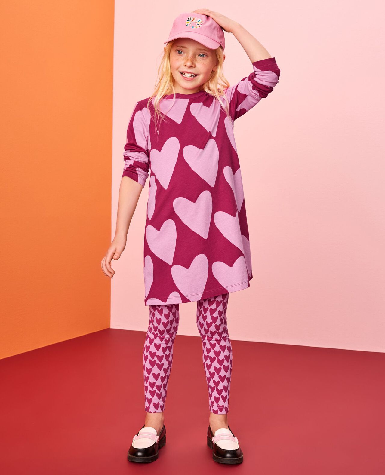 Long Sleeve T-Shirt Dress with Pockets - Image 3