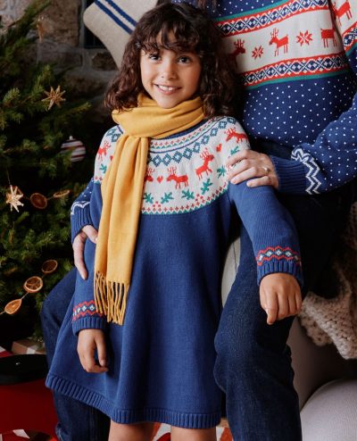 Holiday Dear Deer Sweater Dress