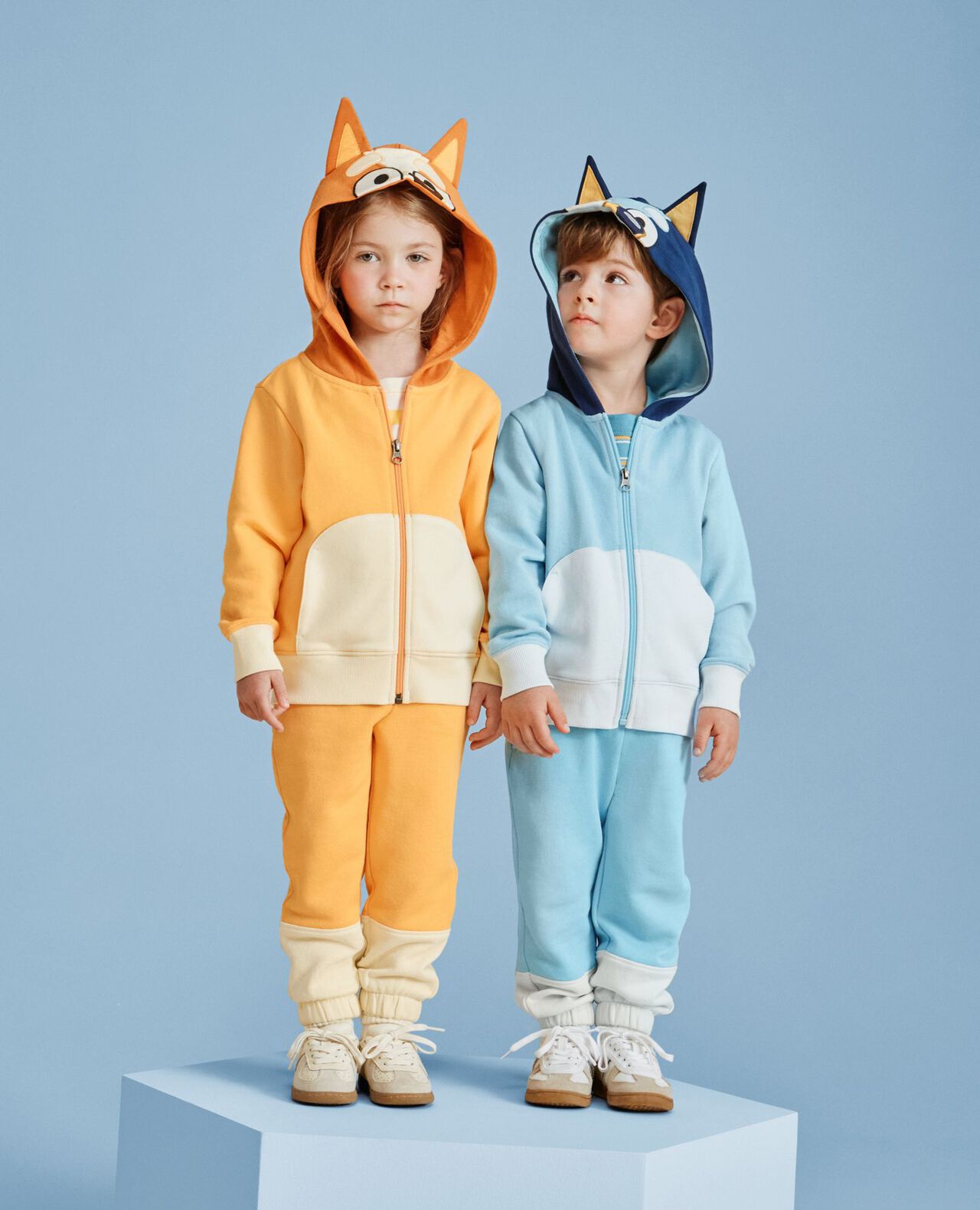 Bluey Character French Terry Hoodie - Image 4