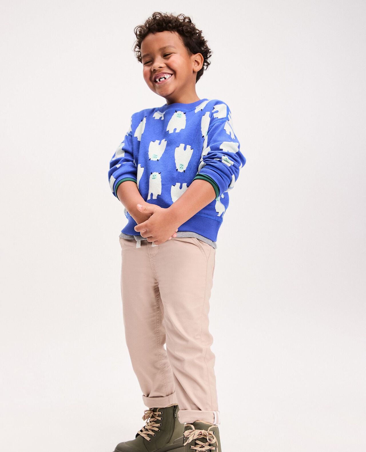 Canvas Pull-On Pants - Image 3