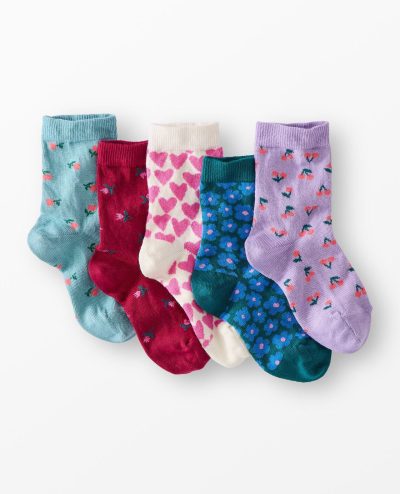 5-Pack Crew Socks