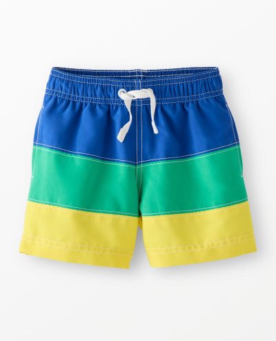 Colorblock Swim Trunks