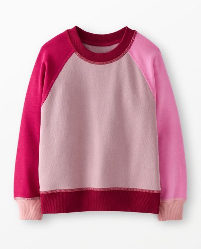 French Terry Colorblock Sweatshirt