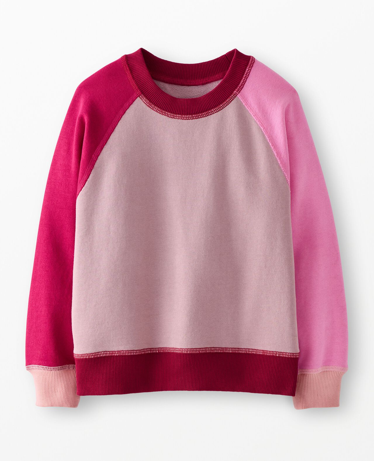 French Terry Colorblock Sweatshirt