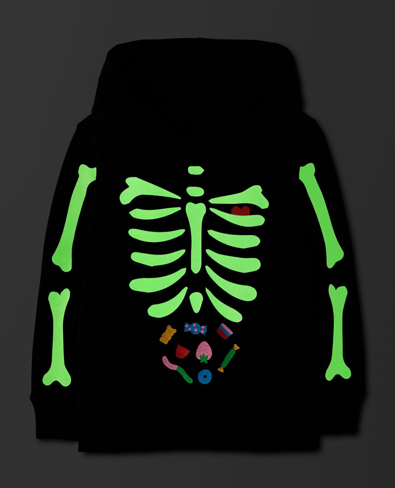 Halloween Skeleton Hoodie - Image 3