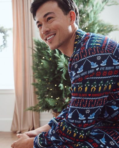 Adult Warner Bros™ Discovery Elf Flannel Pajama Top