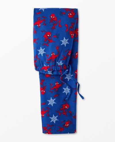 Adult Marvel Spider-Man Holiday Flannel Pajama Pants
