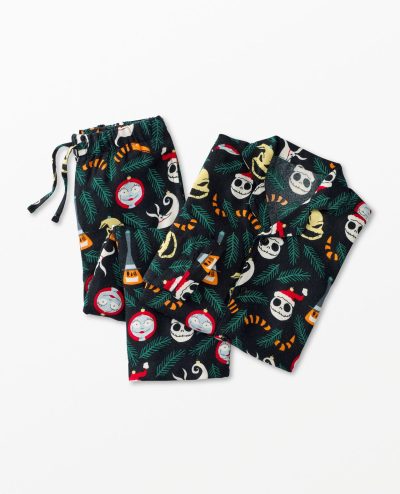 Disney Tim Burton's The Nightmare Before Christmas Flannel Pajama Set