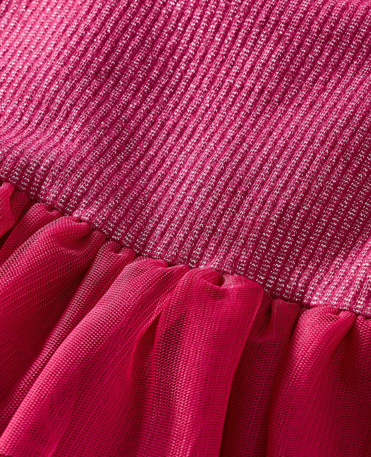 Baby Long Sleeve Tulle Sparkle Dress - Image 3