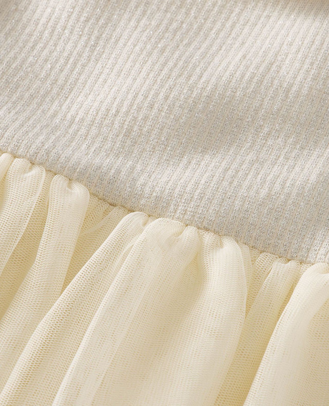 Baby Long Sleeve Tulle Sparkle Dress - Image 3