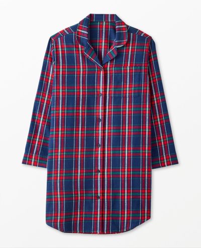 Women's Holiday Flannel Nightshirt
