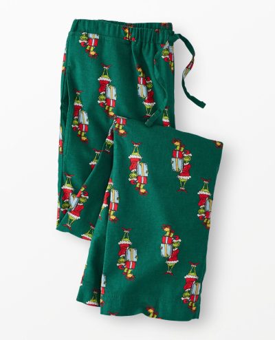 Adult Dr. Seuss Grinch Flannel Pajama Pants