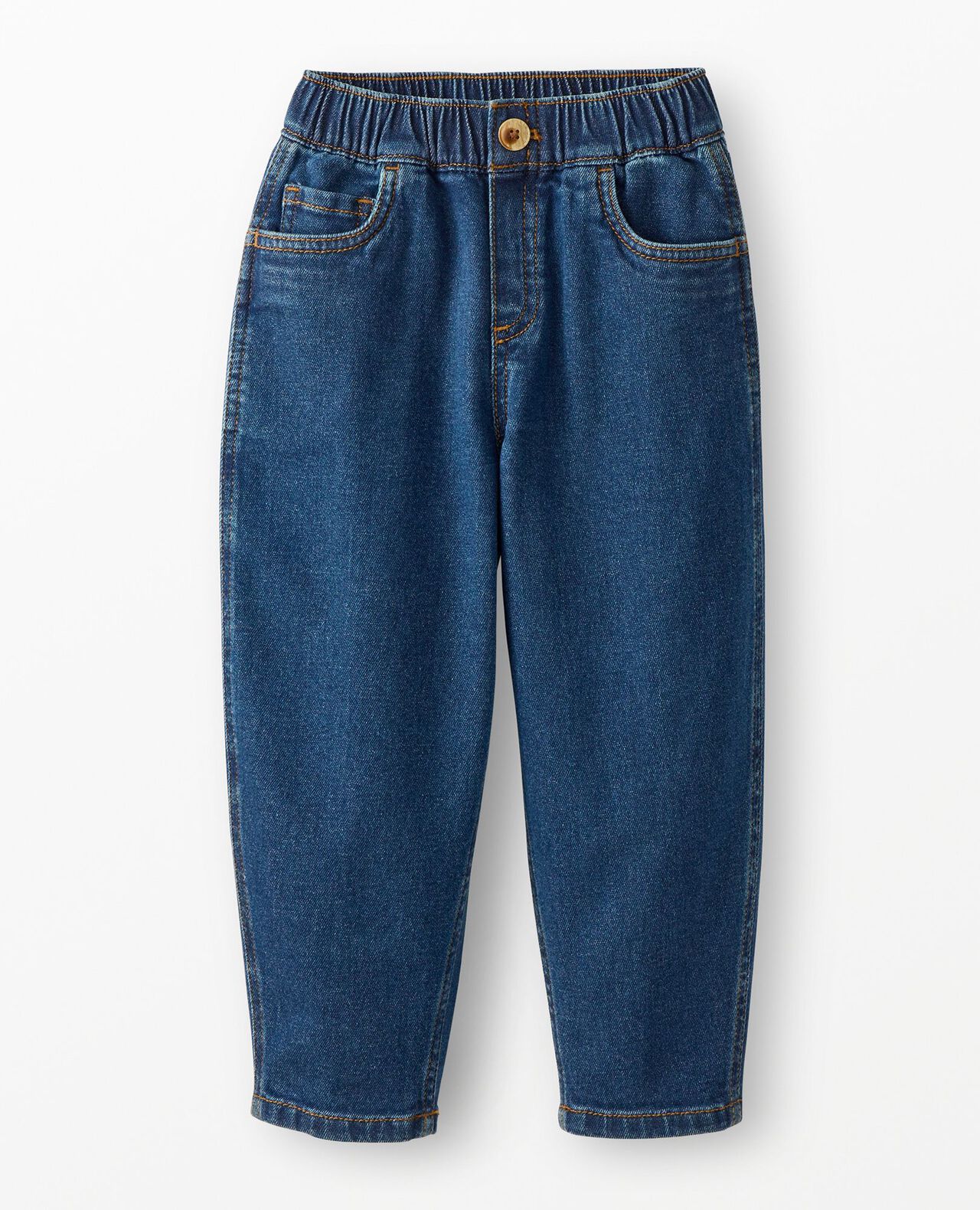 Denim Barrel Pants