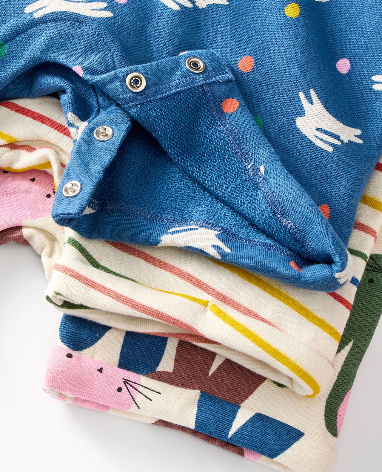 Baby T-Shirt & French Terry Shortalls Set - Image 4