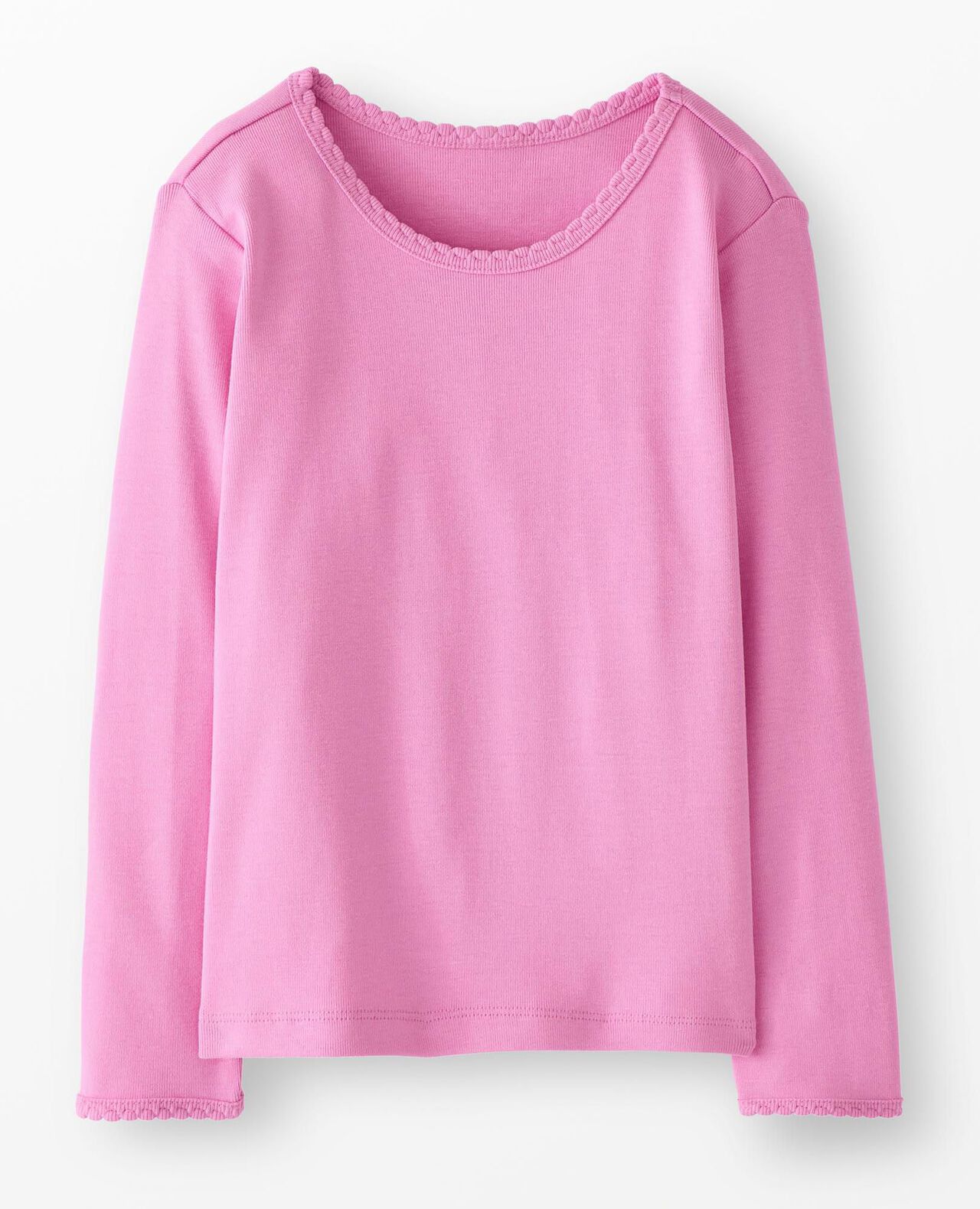 Long-Sleeve Ribbed T-Shirt