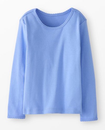 Long-Sleeve Ribbed T-Shirt