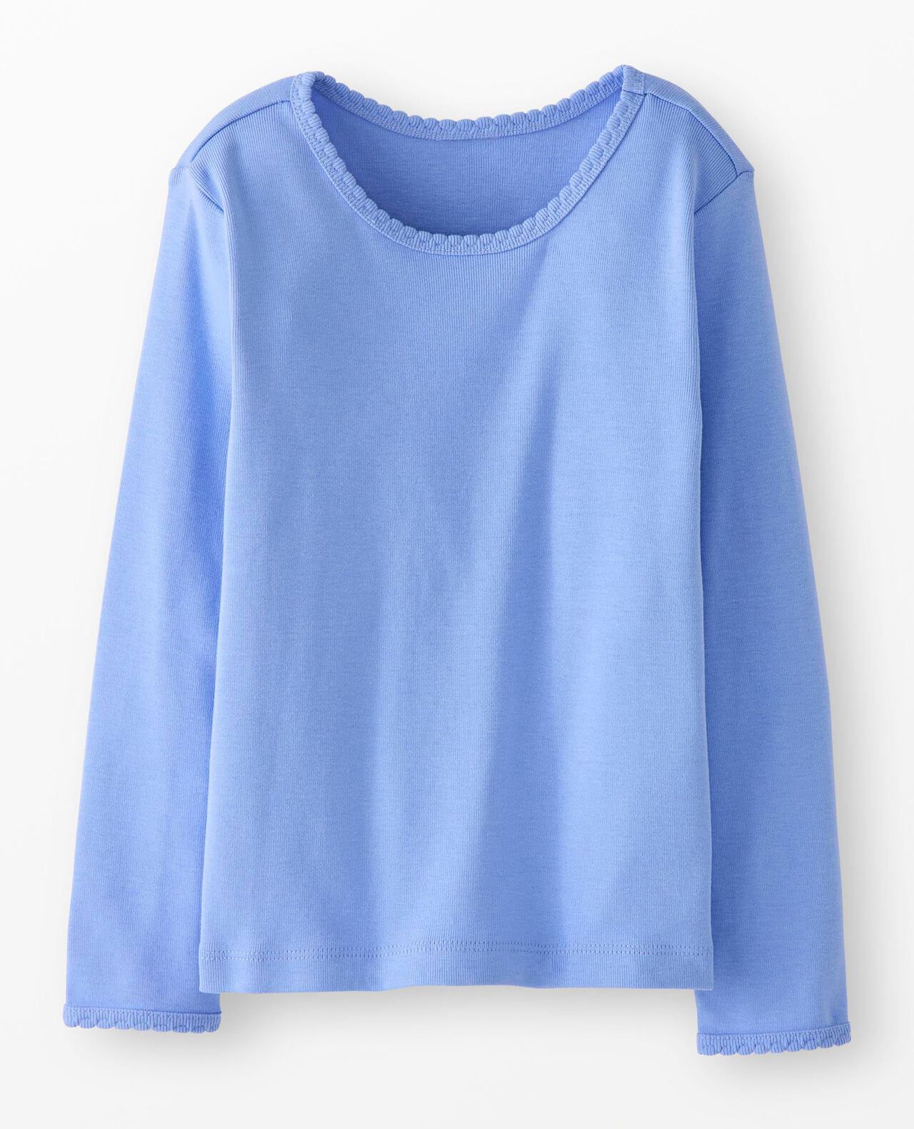 Long-Sleeve Ribbed T-Shirt