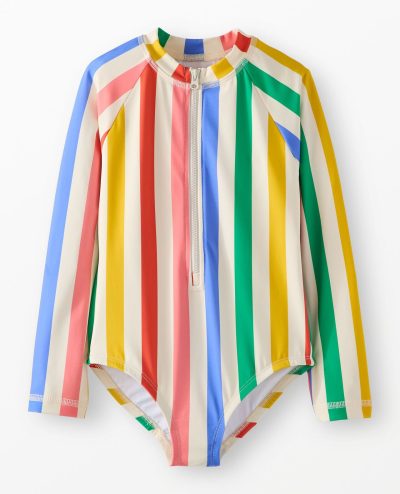 One-Piece Rashguard Swimsuit